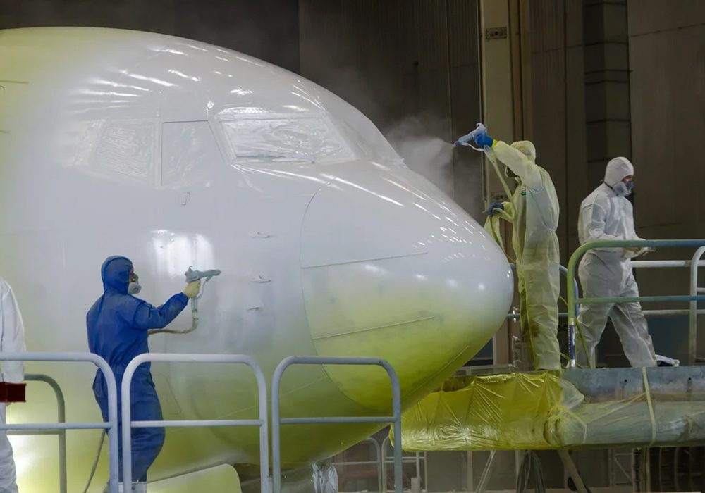 Aerospace paint inner